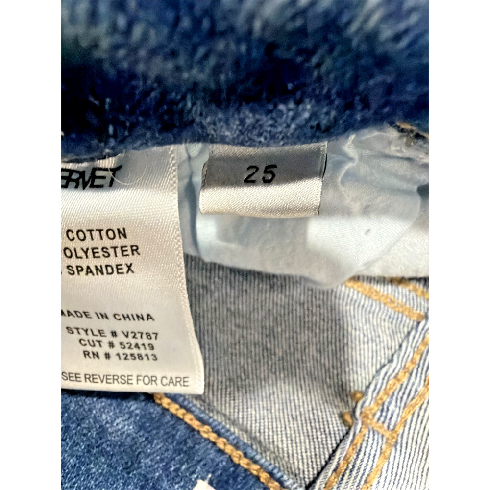 NWT VERVET Skeeter Distressed Boyfriend Jeans Size 25 V2787 - Picture 5 of 7